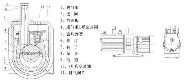 真空泵结构图